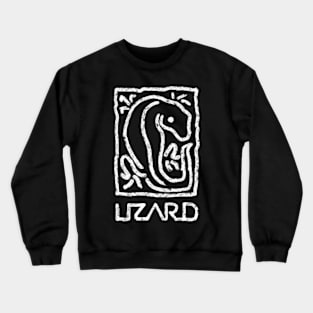 Linear lizard Crewneck Sweatshirt